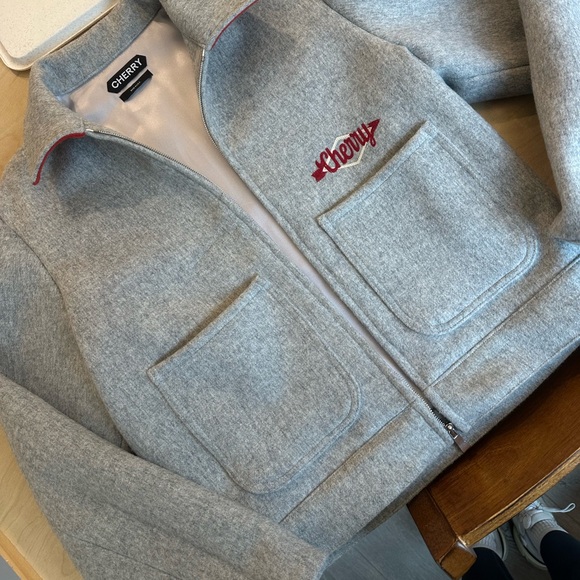 Cherry LA Wool Club Jacket - Picture 12 of 13